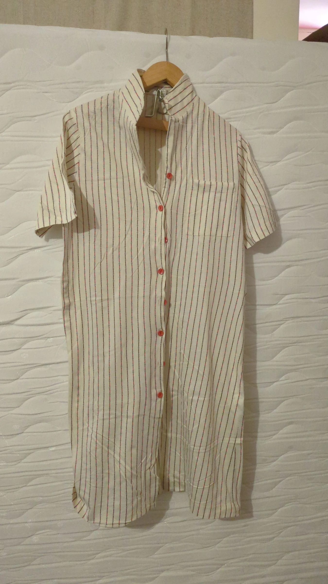 Blouse femme été taille 48 création Rhône mail fabrication française